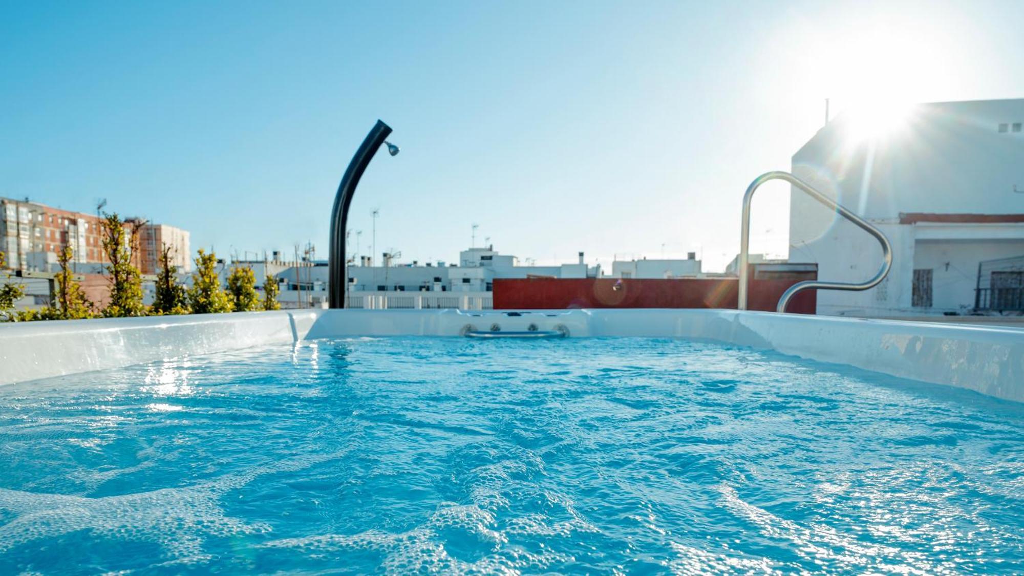 Aparthotel Luz De Gades - Suites Spa Gym - Adults Only Cádiz Buitenkant foto