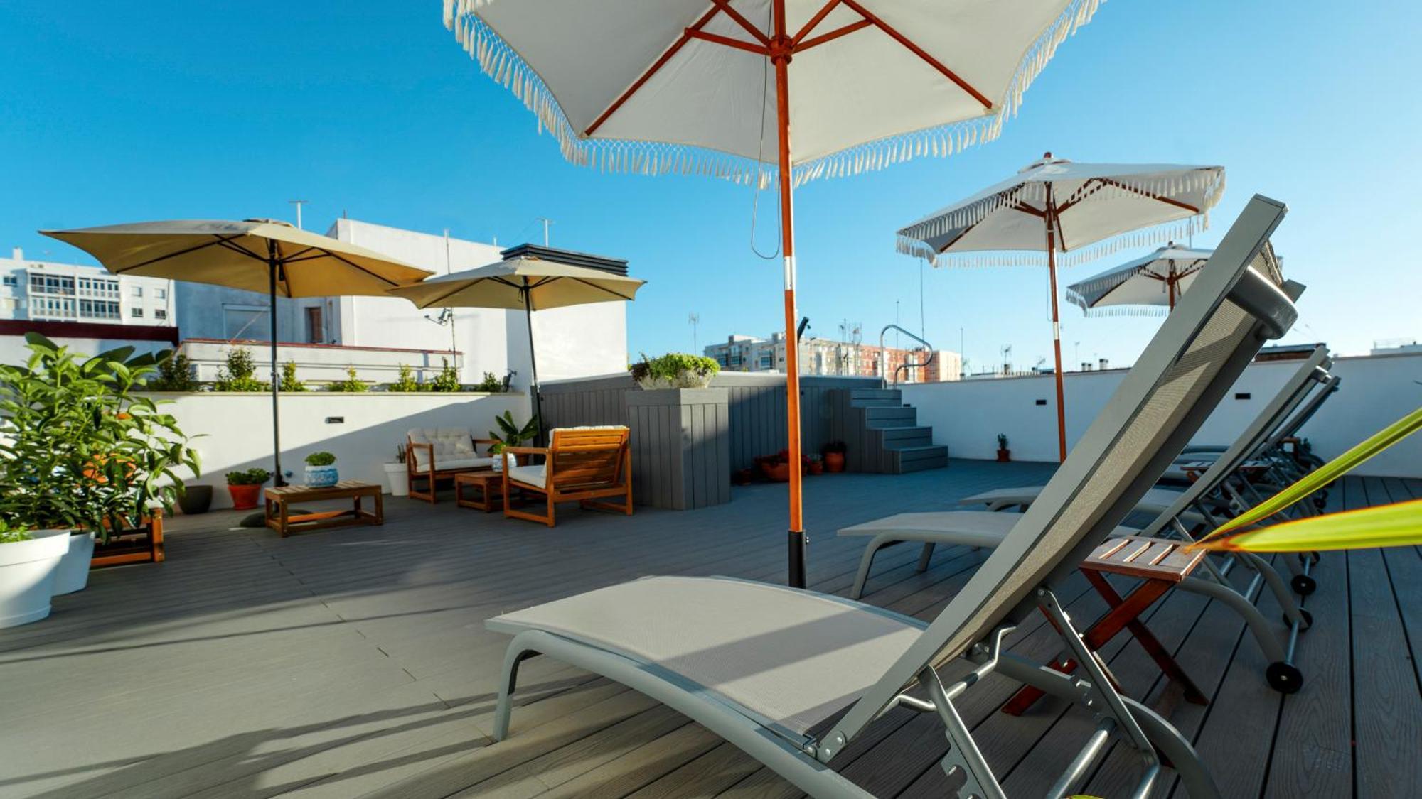 Aparthotel Luz De Gades - Suites Spa Gym - Adults Only Cádiz Buitenkant foto