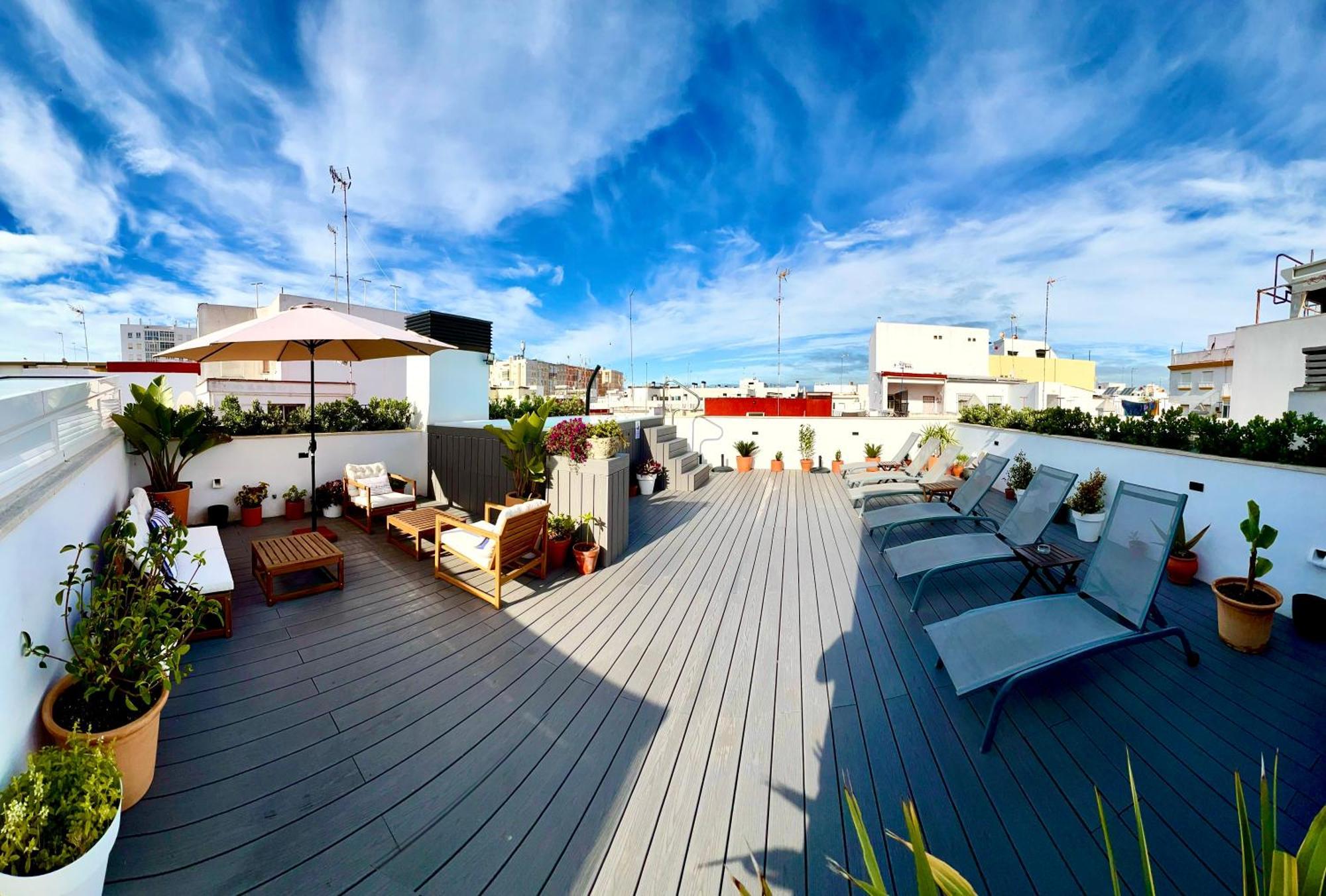 Aparthotel Luz De Gades - Suites Spa Gym - Adults Only Cádiz Buitenkant foto